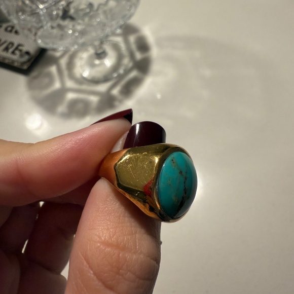 Anna Beck turquoise ring - Picture 4 of 4